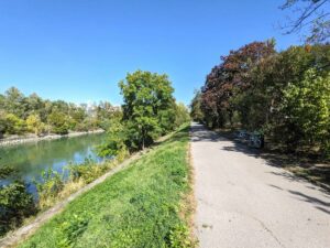 Anton Schmid Promenade am Donaukanal