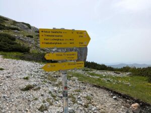 Wandern auf der Rax