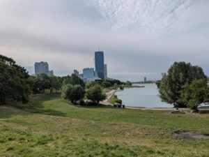 Brigittenauer Bucht und Donau City